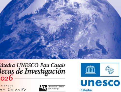 Abierta la cuarta convocatoria de Becas de Investigación de la Cátedra UNESCO Pau Casals